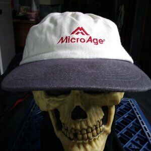 Vintage MicroAge Technology Snap Hat Cap